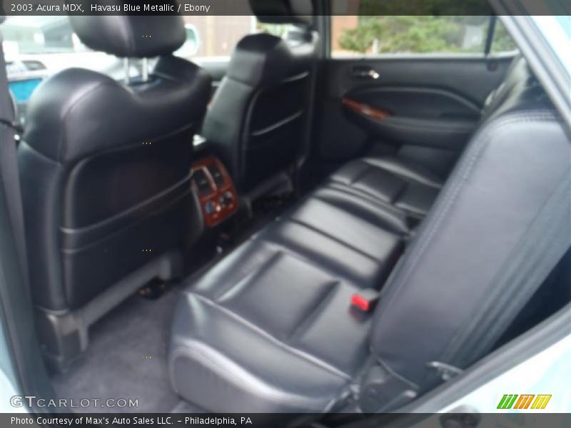 Havasu Blue Metallic / Ebony 2003 Acura MDX