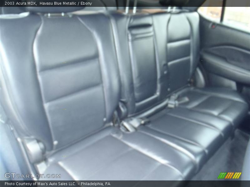 Havasu Blue Metallic / Ebony 2003 Acura MDX