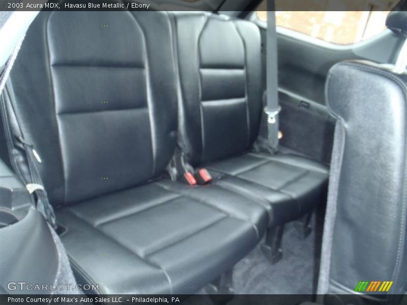 Havasu Blue Metallic / Ebony 2003 Acura MDX