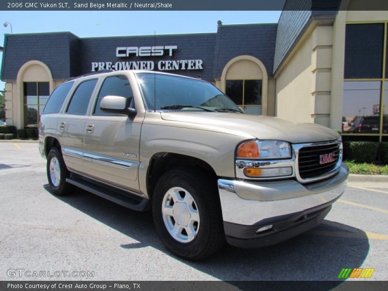 Sand Beige Metallic / Neutral/Shale 2006 GMC Yukon SLT