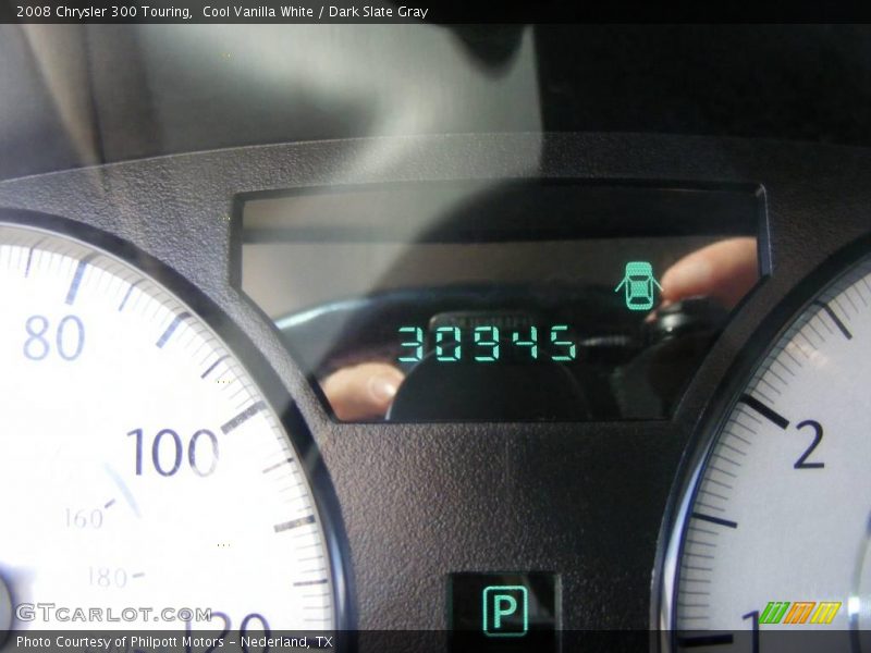 Cool Vanilla White / Dark Slate Gray 2008 Chrysler 300 Touring