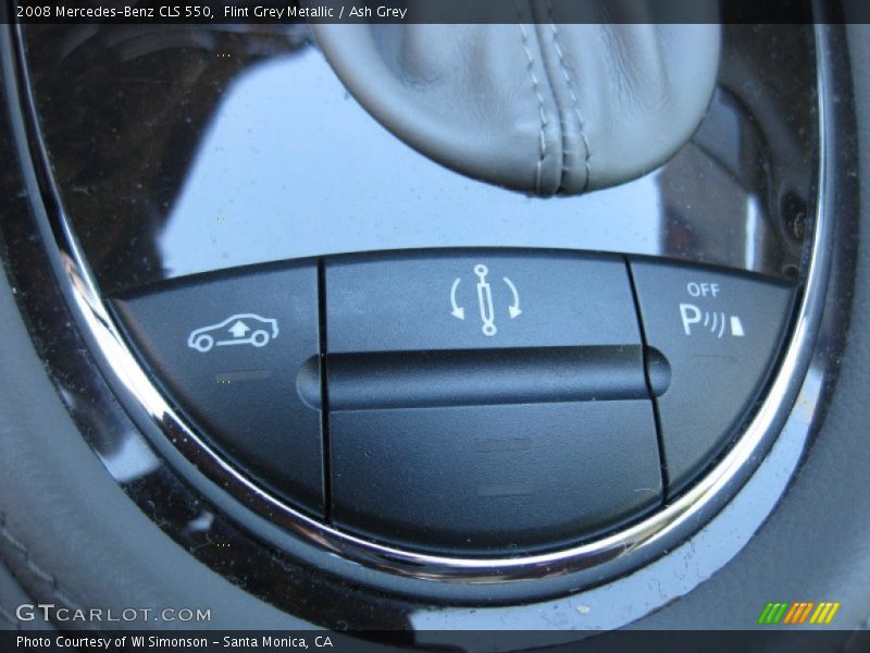 Flint Grey Metallic / Ash Grey 2008 Mercedes-Benz CLS 550