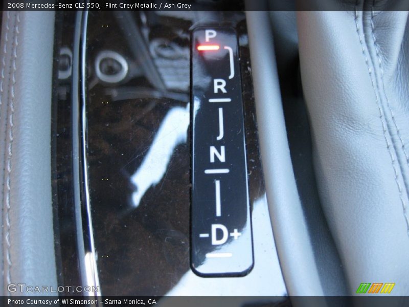 Flint Grey Metallic / Ash Grey 2008 Mercedes-Benz CLS 550