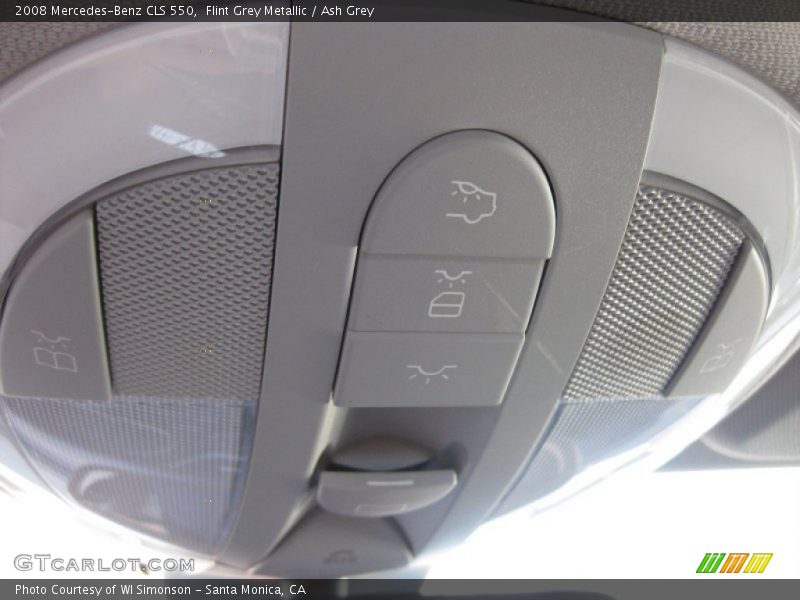 Flint Grey Metallic / Ash Grey 2008 Mercedes-Benz CLS 550