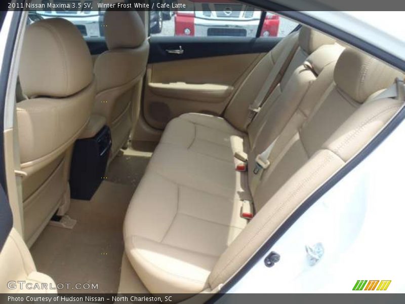 Winter Frost White / Cafe Latte 2011 Nissan Maxima 3.5 SV