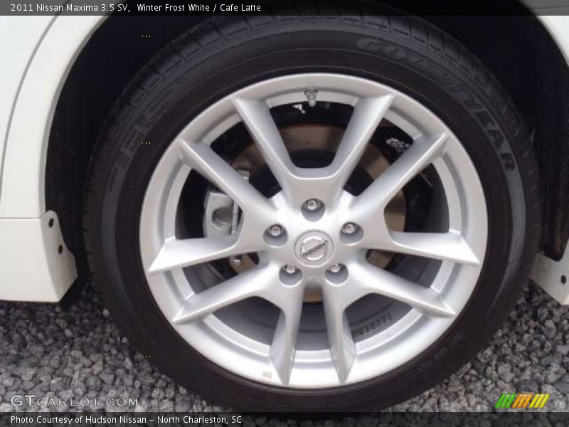 Winter Frost White / Cafe Latte 2011 Nissan Maxima 3.5 SV