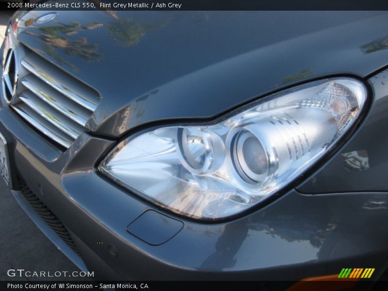 Flint Grey Metallic / Ash Grey 2008 Mercedes-Benz CLS 550