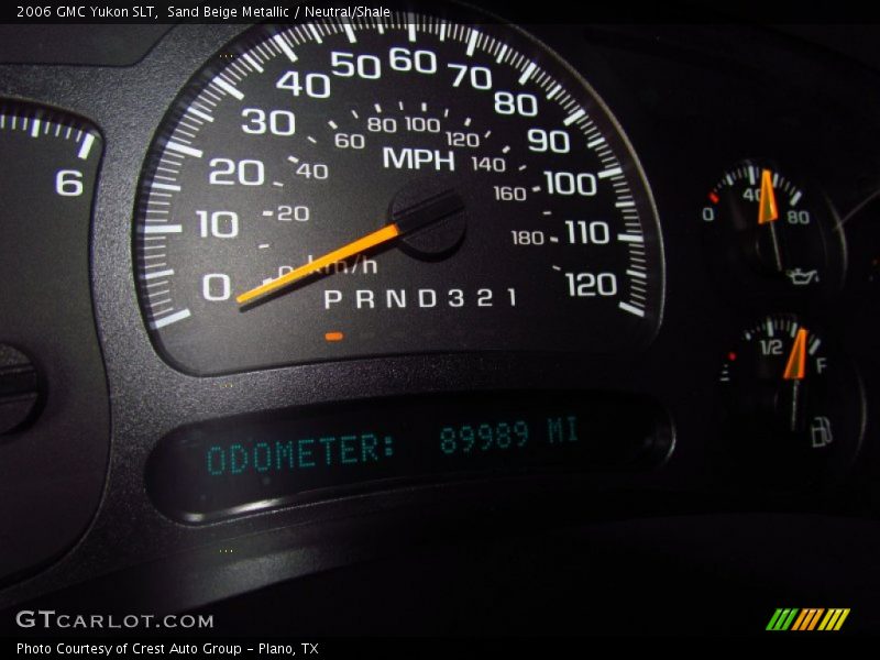 Sand Beige Metallic / Neutral/Shale 2006 GMC Yukon SLT