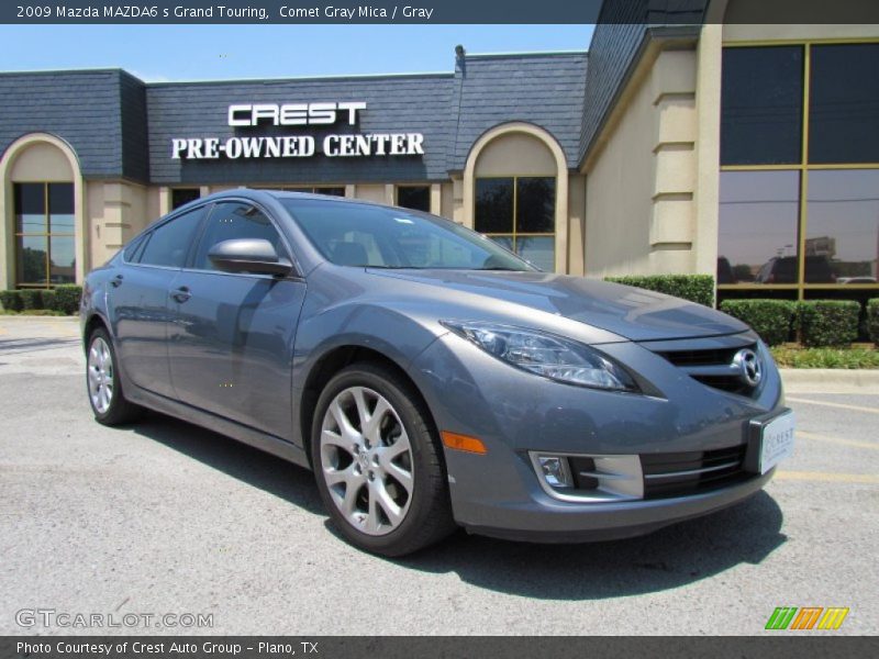 Comet Gray Mica / Gray 2009 Mazda MAZDA6 s Grand Touring