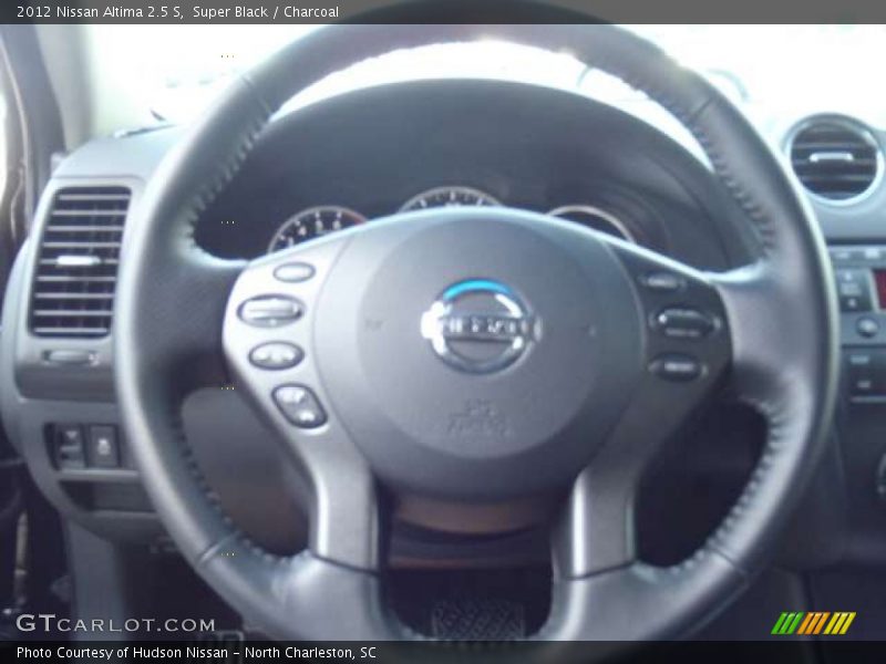 Super Black / Charcoal 2012 Nissan Altima 2.5 S