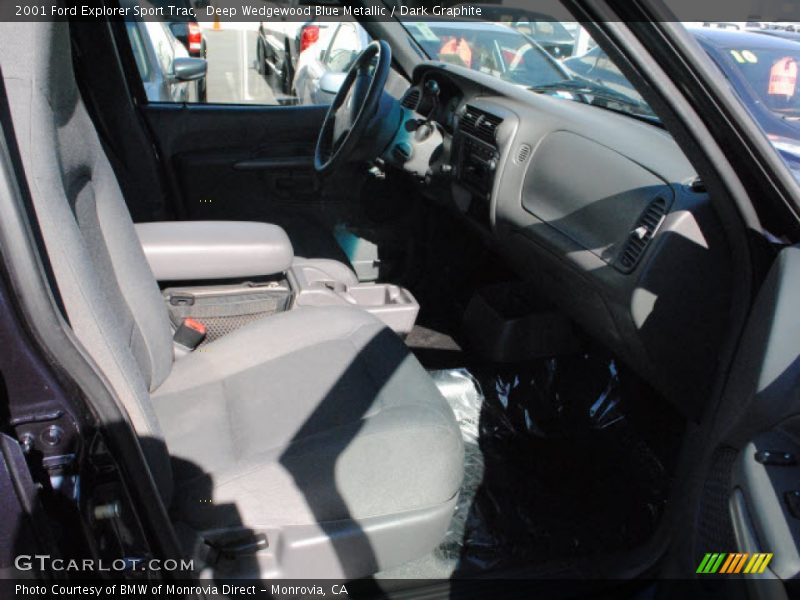 Deep Wedgewood Blue Metallic / Dark Graphite 2001 Ford Explorer Sport Trac