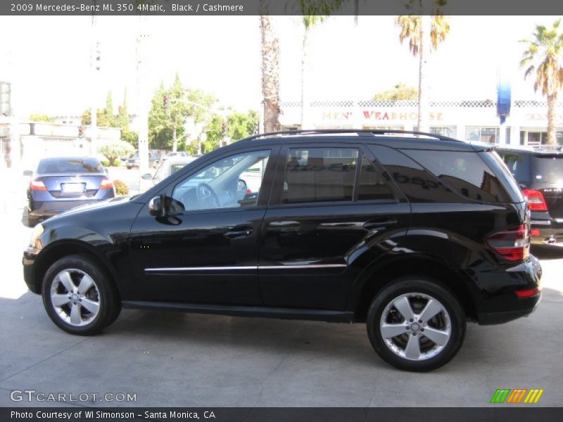 Black / Cashmere 2009 Mercedes-Benz ML 350 4Matic