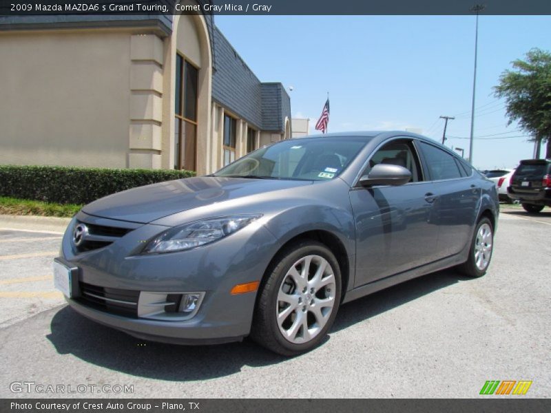 Comet Gray Mica / Gray 2009 Mazda MAZDA6 s Grand Touring