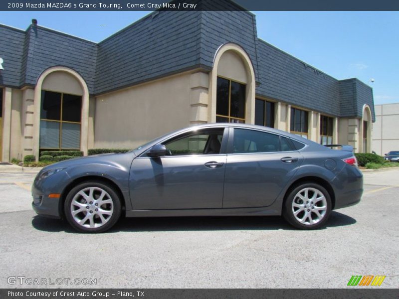 Comet Gray Mica / Gray 2009 Mazda MAZDA6 s Grand Touring