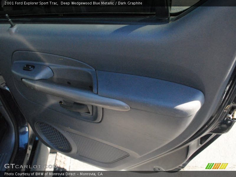 Deep Wedgewood Blue Metallic / Dark Graphite 2001 Ford Explorer Sport Trac