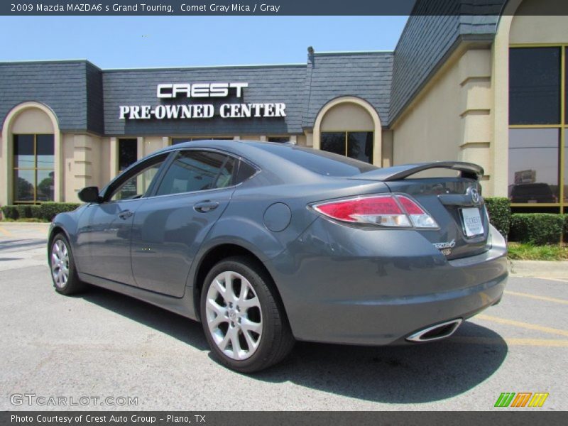 Comet Gray Mica / Gray 2009 Mazda MAZDA6 s Grand Touring