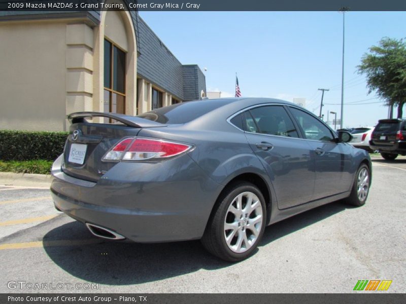 Comet Gray Mica / Gray 2009 Mazda MAZDA6 s Grand Touring