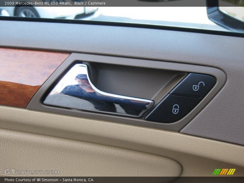 Black / Cashmere 2009 Mercedes-Benz ML 350 4Matic