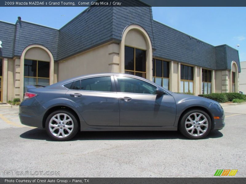 Comet Gray Mica / Gray 2009 Mazda MAZDA6 s Grand Touring