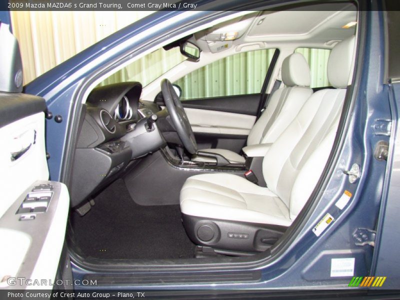 Comet Gray Mica / Gray 2009 Mazda MAZDA6 s Grand Touring