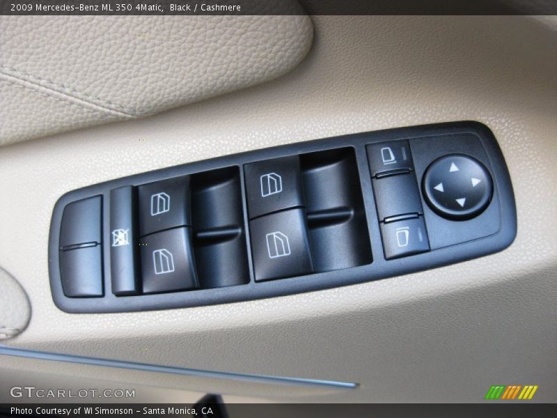 Black / Cashmere 2009 Mercedes-Benz ML 350 4Matic