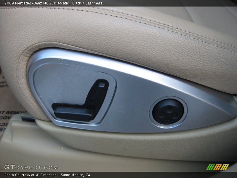 Black / Cashmere 2009 Mercedes-Benz ML 350 4Matic