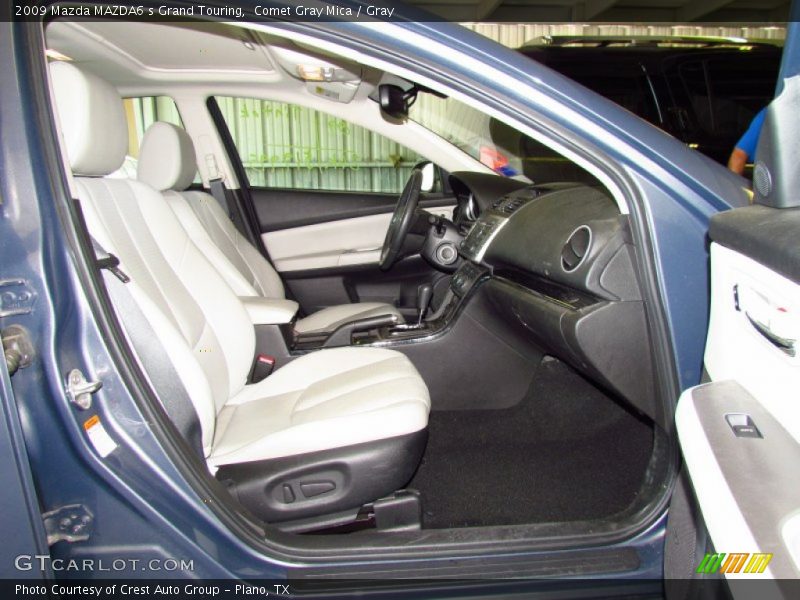 Comet Gray Mica / Gray 2009 Mazda MAZDA6 s Grand Touring