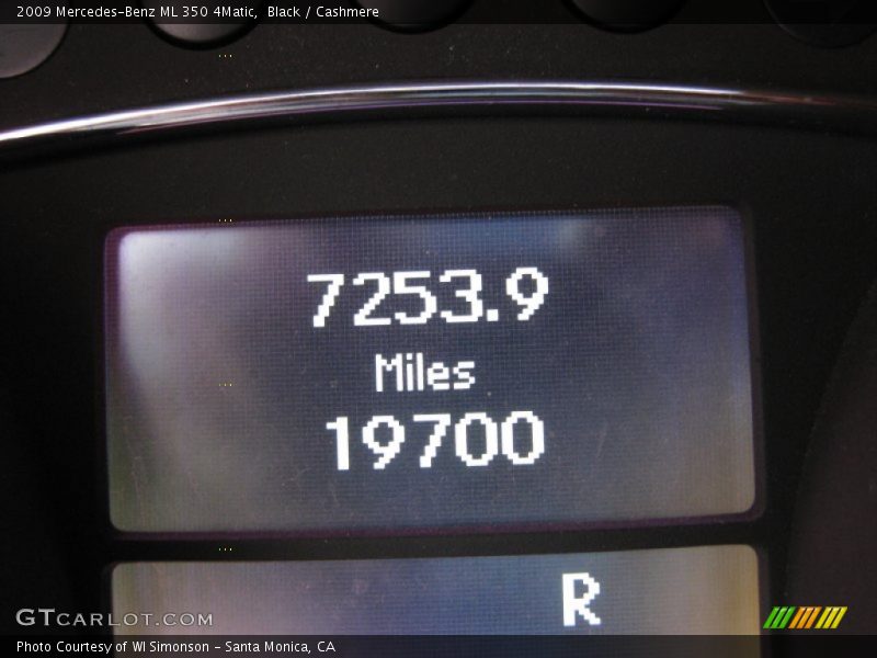Black / Cashmere 2009 Mercedes-Benz ML 350 4Matic