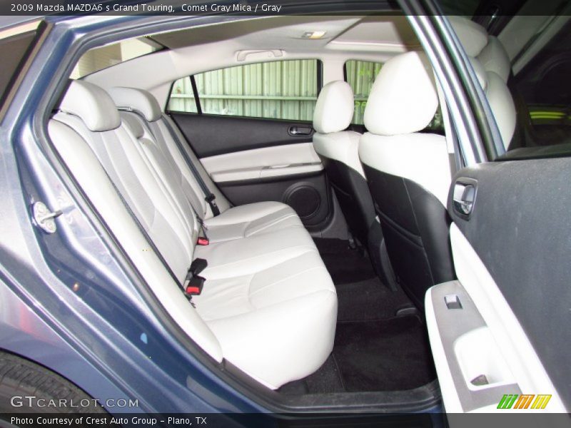 Comet Gray Mica / Gray 2009 Mazda MAZDA6 s Grand Touring