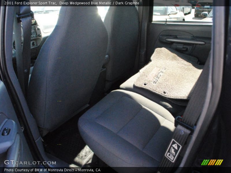 Deep Wedgewood Blue Metallic / Dark Graphite 2001 Ford Explorer Sport Trac