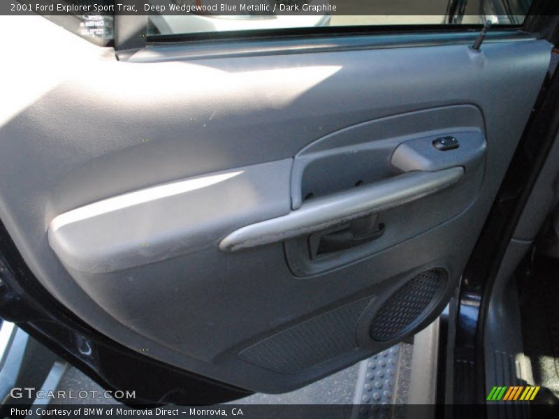 Deep Wedgewood Blue Metallic / Dark Graphite 2001 Ford Explorer Sport Trac