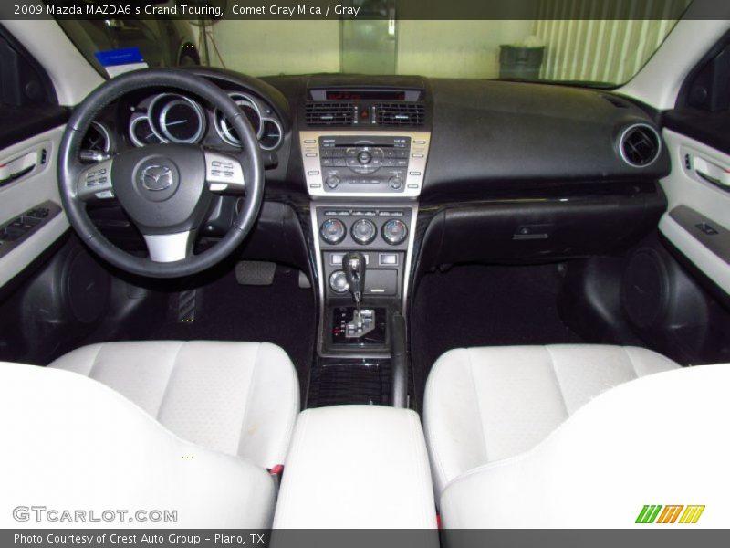 Comet Gray Mica / Gray 2009 Mazda MAZDA6 s Grand Touring