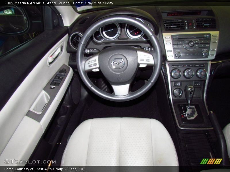 Comet Gray Mica / Gray 2009 Mazda MAZDA6 s Grand Touring