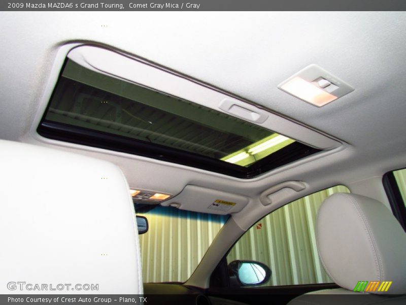 Comet Gray Mica / Gray 2009 Mazda MAZDA6 s Grand Touring