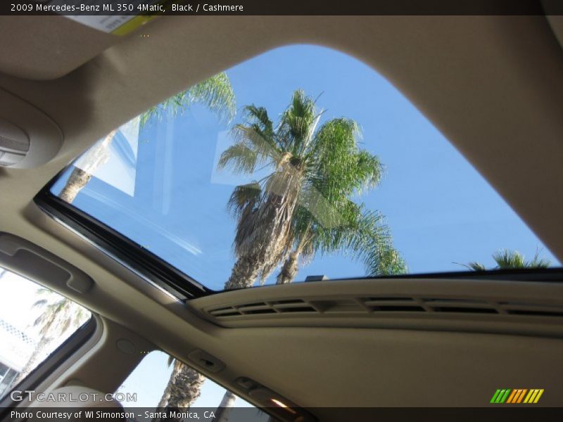 Black / Cashmere 2009 Mercedes-Benz ML 350 4Matic