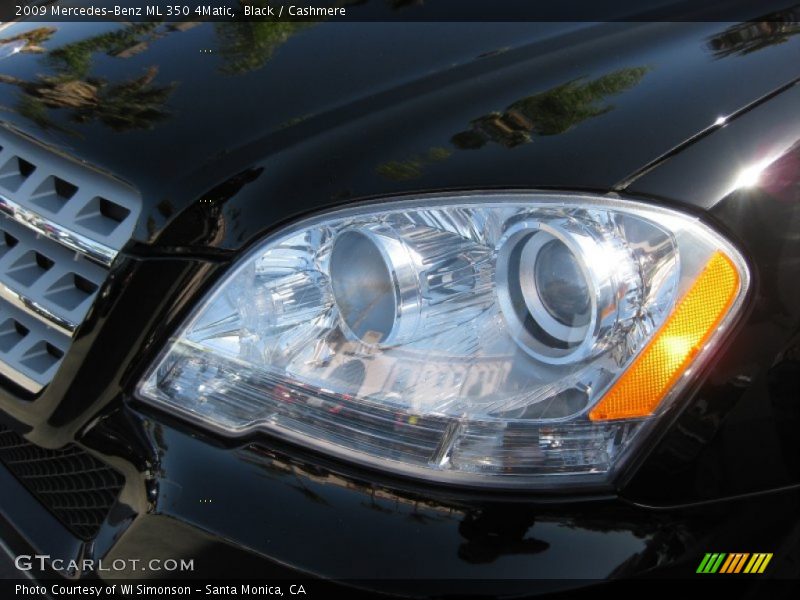 Black / Cashmere 2009 Mercedes-Benz ML 350 4Matic