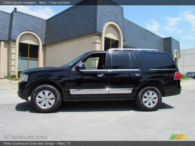 Black / Charcoal Black 2009 Lincoln Navigator