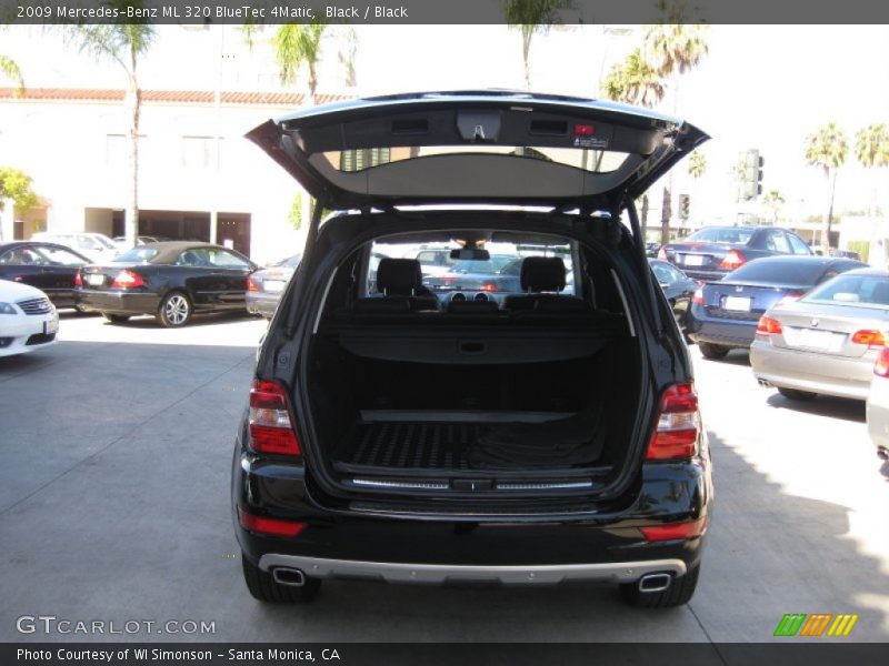 Black / Black 2009 Mercedes-Benz ML 320 BlueTec 4Matic