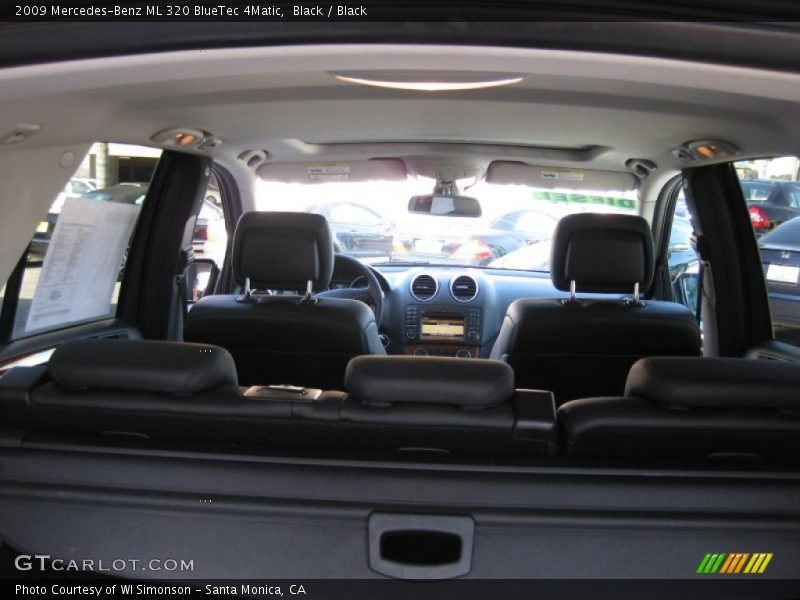 Black / Black 2009 Mercedes-Benz ML 320 BlueTec 4Matic