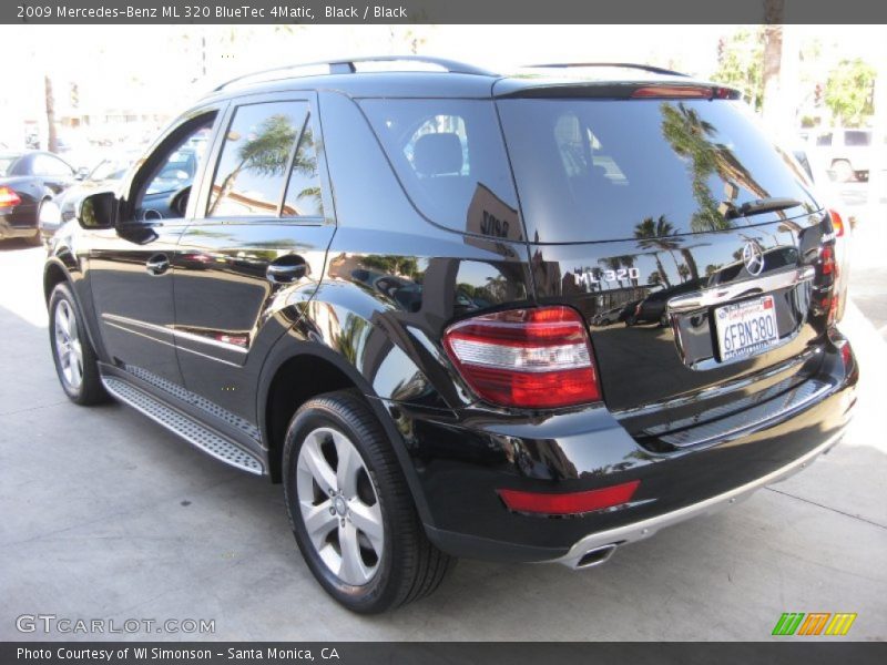 Black / Black 2009 Mercedes-Benz ML 320 BlueTec 4Matic