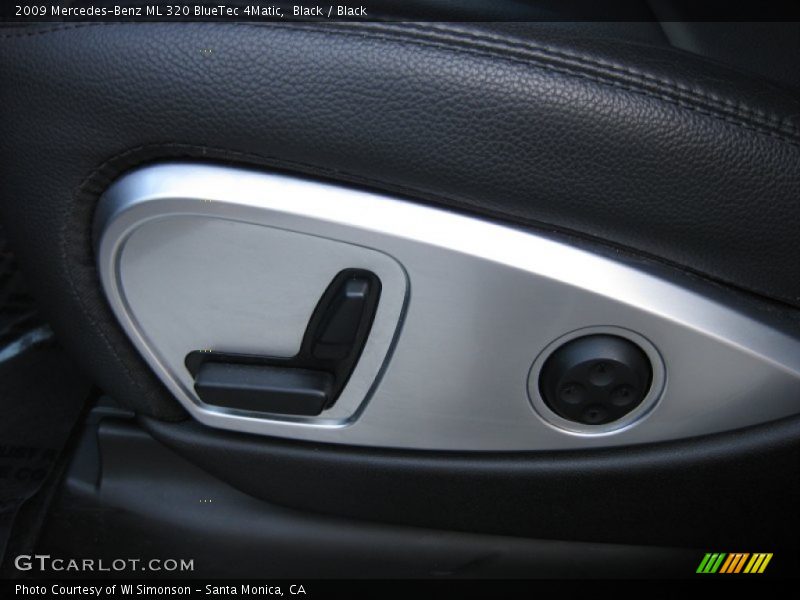 Black / Black 2009 Mercedes-Benz ML 320 BlueTec 4Matic
