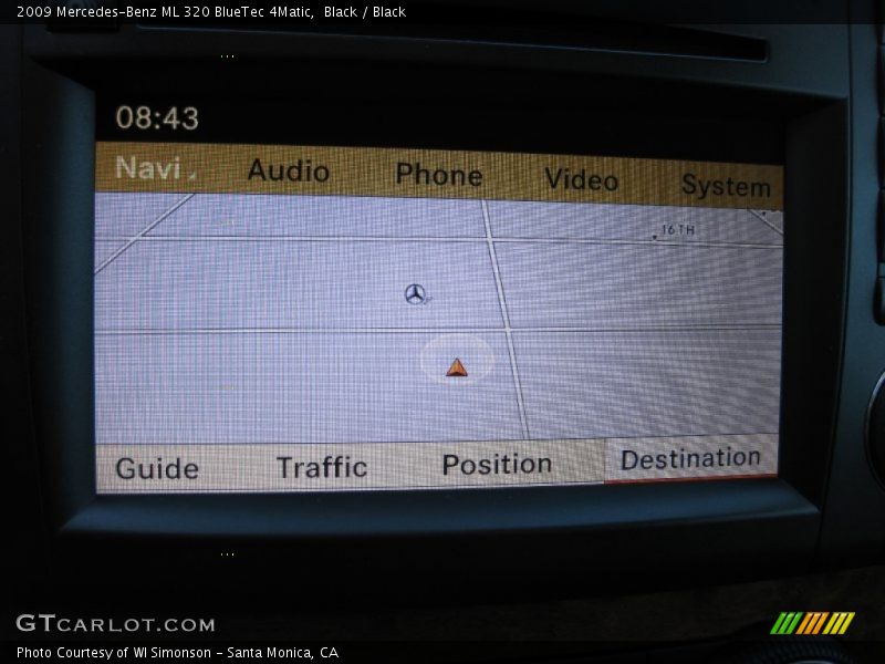 Black / Black 2009 Mercedes-Benz ML 320 BlueTec 4Matic