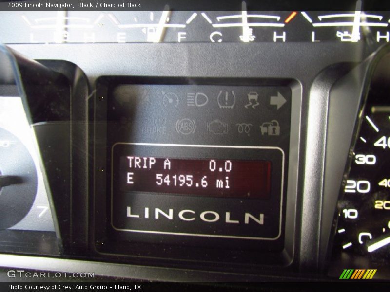 Black / Charcoal Black 2009 Lincoln Navigator