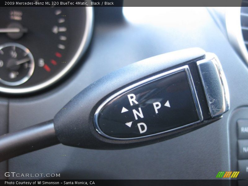 Black / Black 2009 Mercedes-Benz ML 320 BlueTec 4Matic