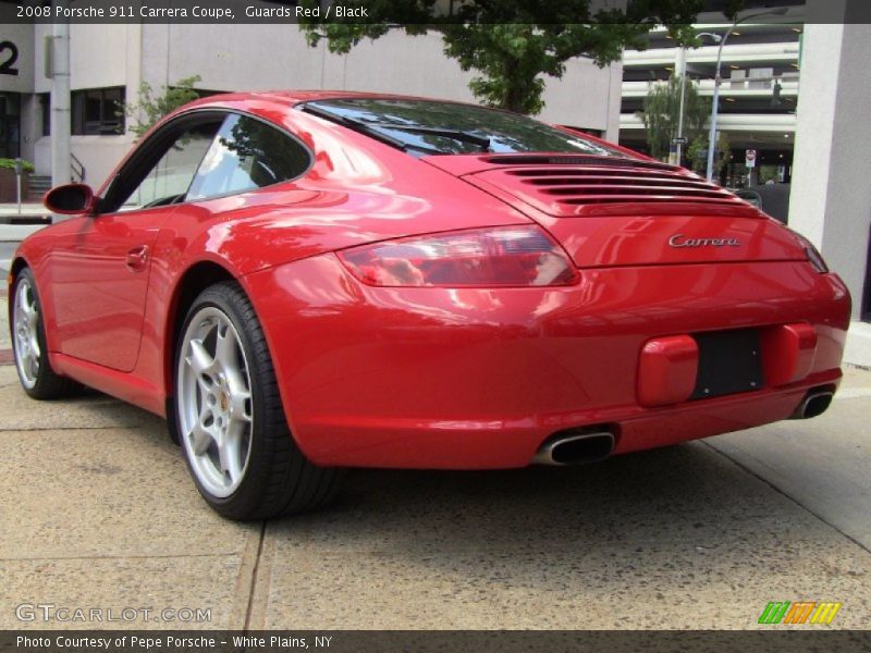 Guards Red / Black 2008 Porsche 911 Carrera Coupe