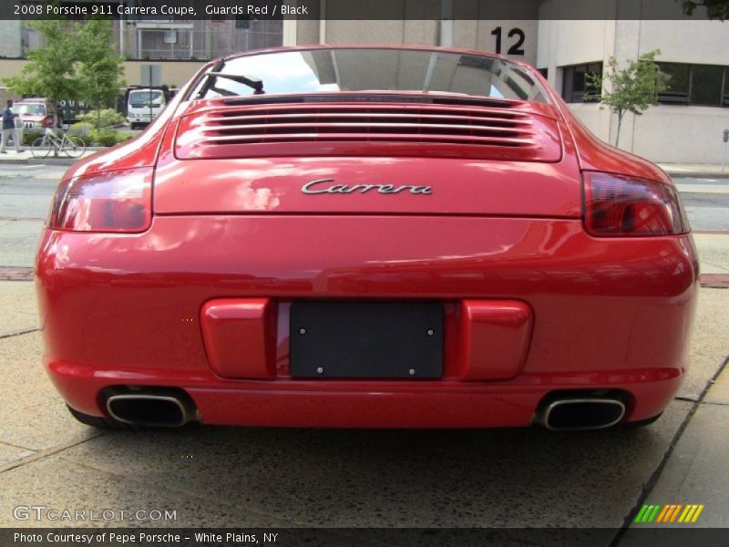 Guards Red / Black 2008 Porsche 911 Carrera Coupe