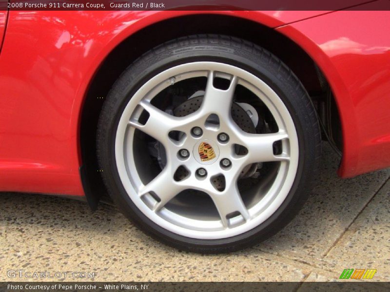 Guards Red / Black 2008 Porsche 911 Carrera Coupe