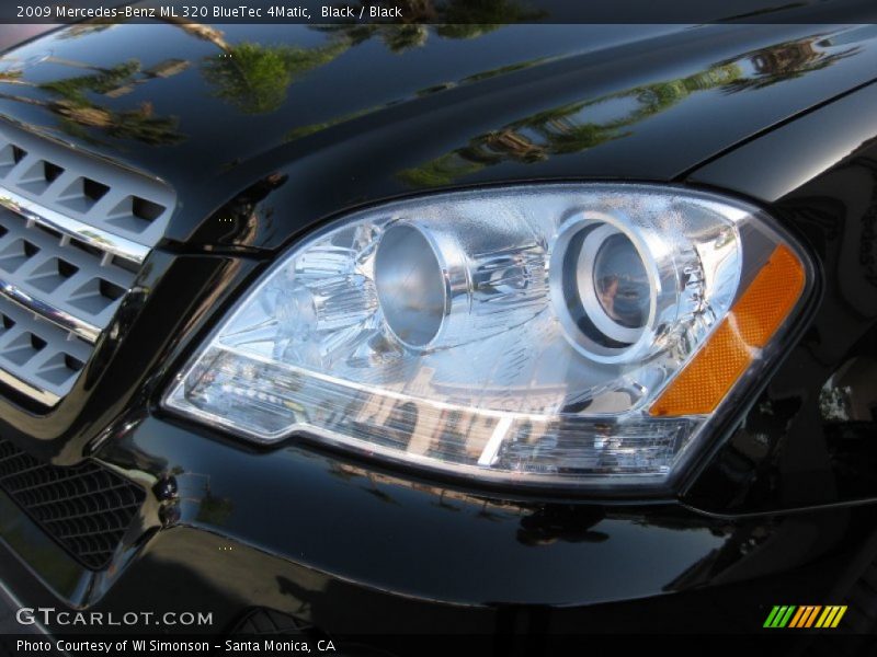 Black / Black 2009 Mercedes-Benz ML 320 BlueTec 4Matic