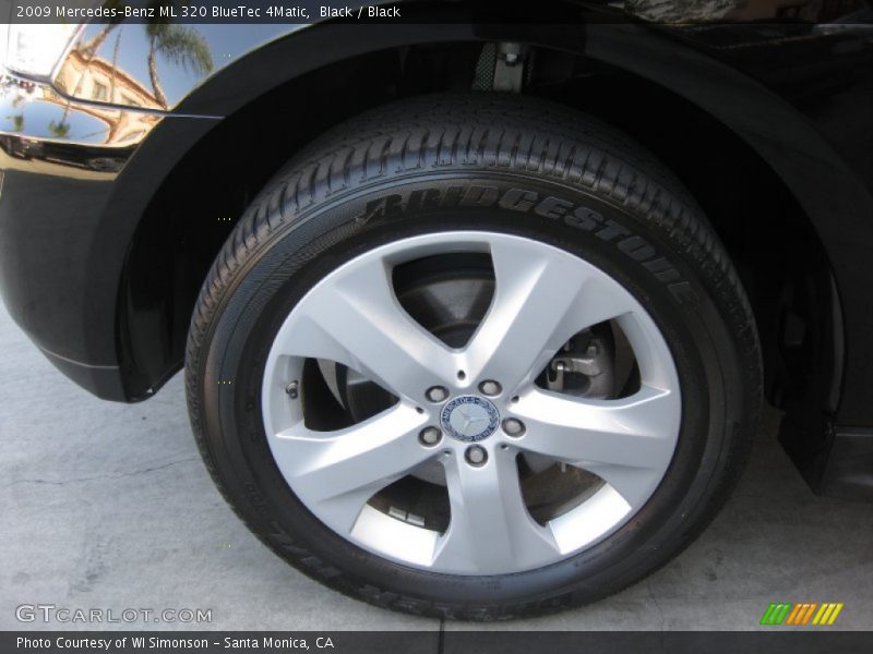 Black / Black 2009 Mercedes-Benz ML 320 BlueTec 4Matic