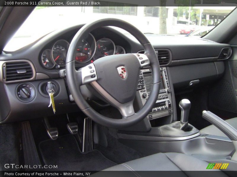 Guards Red / Black 2008 Porsche 911 Carrera Coupe